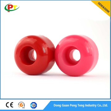OEM Red shell 54 * 36mm luggage PU wheels
