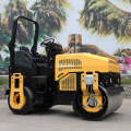 Pneumatic compactor uses rubber tires to simultaneously compact & finish surface