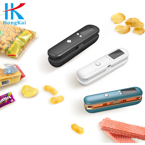 Mini plastic bag heat sealer machine
