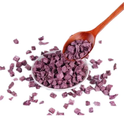 Factory Supply Chinese Nature Chopped Sweet Purple Potato
