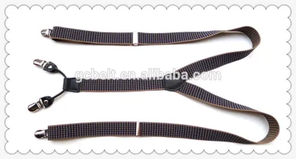 men fashion design dress garment suspender clips
