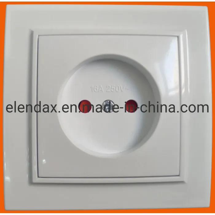 Sakelar Dinding Dua Gang Standar Eropa F8810