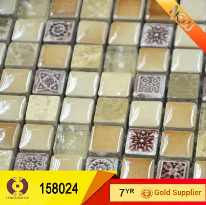 Italian marble prices crystal glass mosaic tiles and marbles (158023)