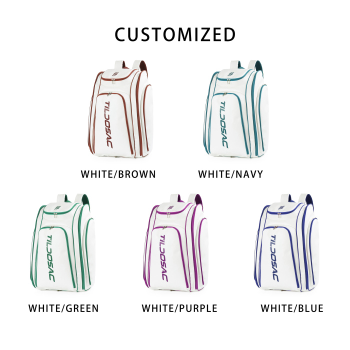 Sacos de raquete de tênis resistentes à água para homens