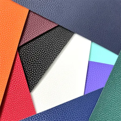 PU Artificial Leather Skin-Feel Furniture leather bonded leather
