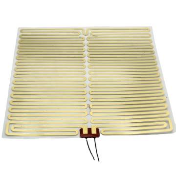 Customized Electric PET Heating Pad 7.5V Heating Strip with Adhesive