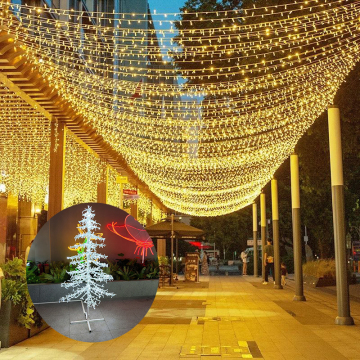 10M/600 LED Fairy String Light Garland - Outdoor Waterproof Christmas Wedding Decoration
