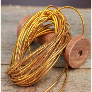 Fábrica fornece corda elástica de ouro de alta qualidade