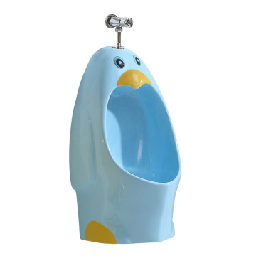 Colored Cartoon Ceramic Wall-Mounted Urinal for Kids