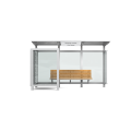 Customized high-quality design of smart bus shelters