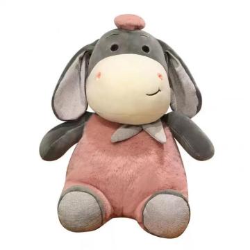 Abito rosa carino piccolo animale di peluche