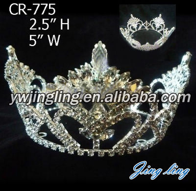 Full Round Pageant Crown Cheap Hair Accessories