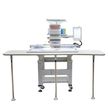 Golden Choice GC-1201E 510mm*360mm 12 Needle Single Head Embroidery Machine
