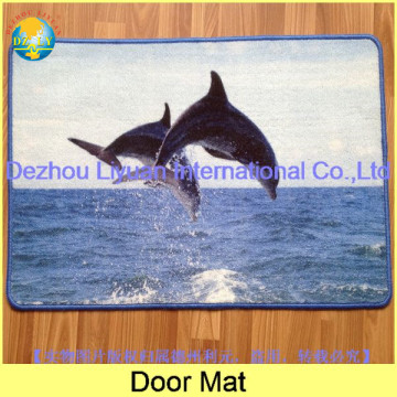 custom home tile Tropical amorous feelings series custom photo printed floor mat