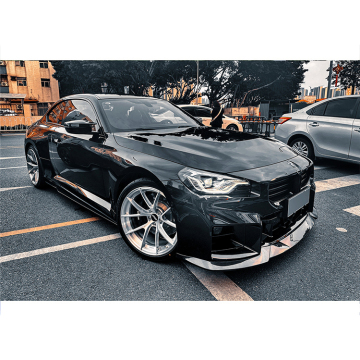 Carbonado OD Trockener Carbon -Seitenröcke für BMW M2 G87 Limousine