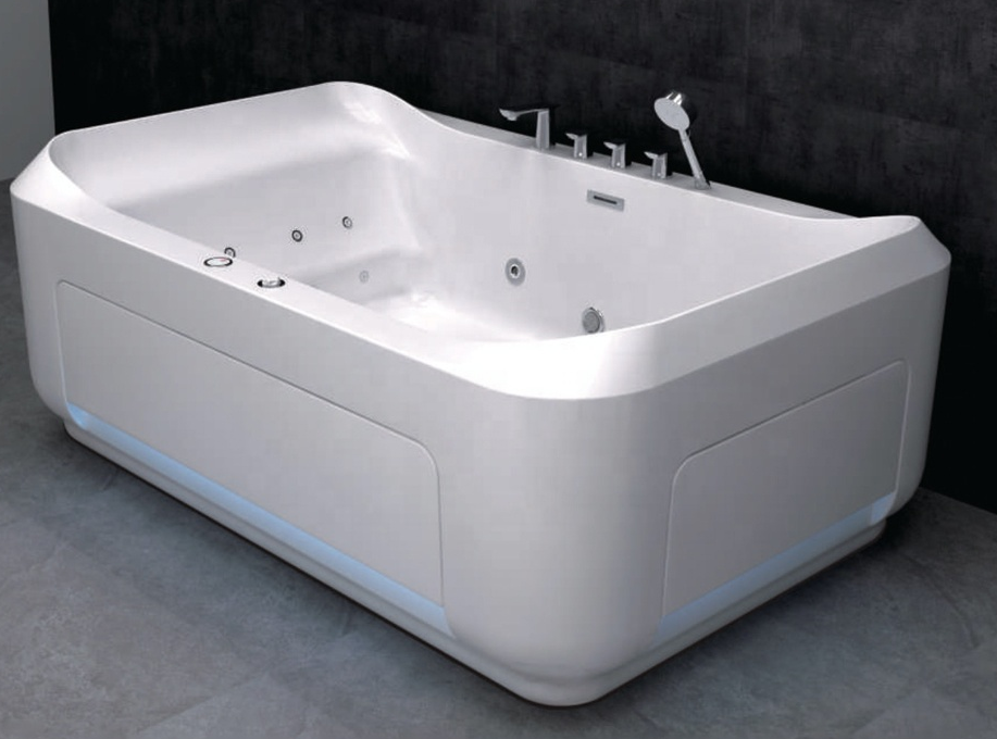 Banho em forma oval acrílico Whirlpool Massagem Aprendizer Hot Bathtubs