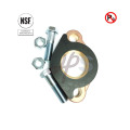 NSF Certified lead free brass or bronze water meter flange kits