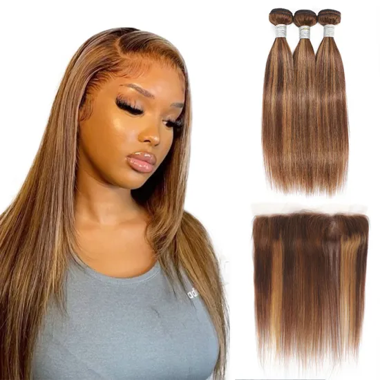 Highlight Mink Brazilian Hair Bundle,10a Grade Brazilian Human Hair Extension,Raw Virgin Brazilian Cuticle Aligned Hair Vendor