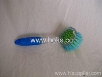 Plastic Cleaning Brush With Handle 