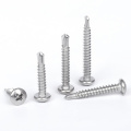 Pan head pillips head drilling screws stainles steel