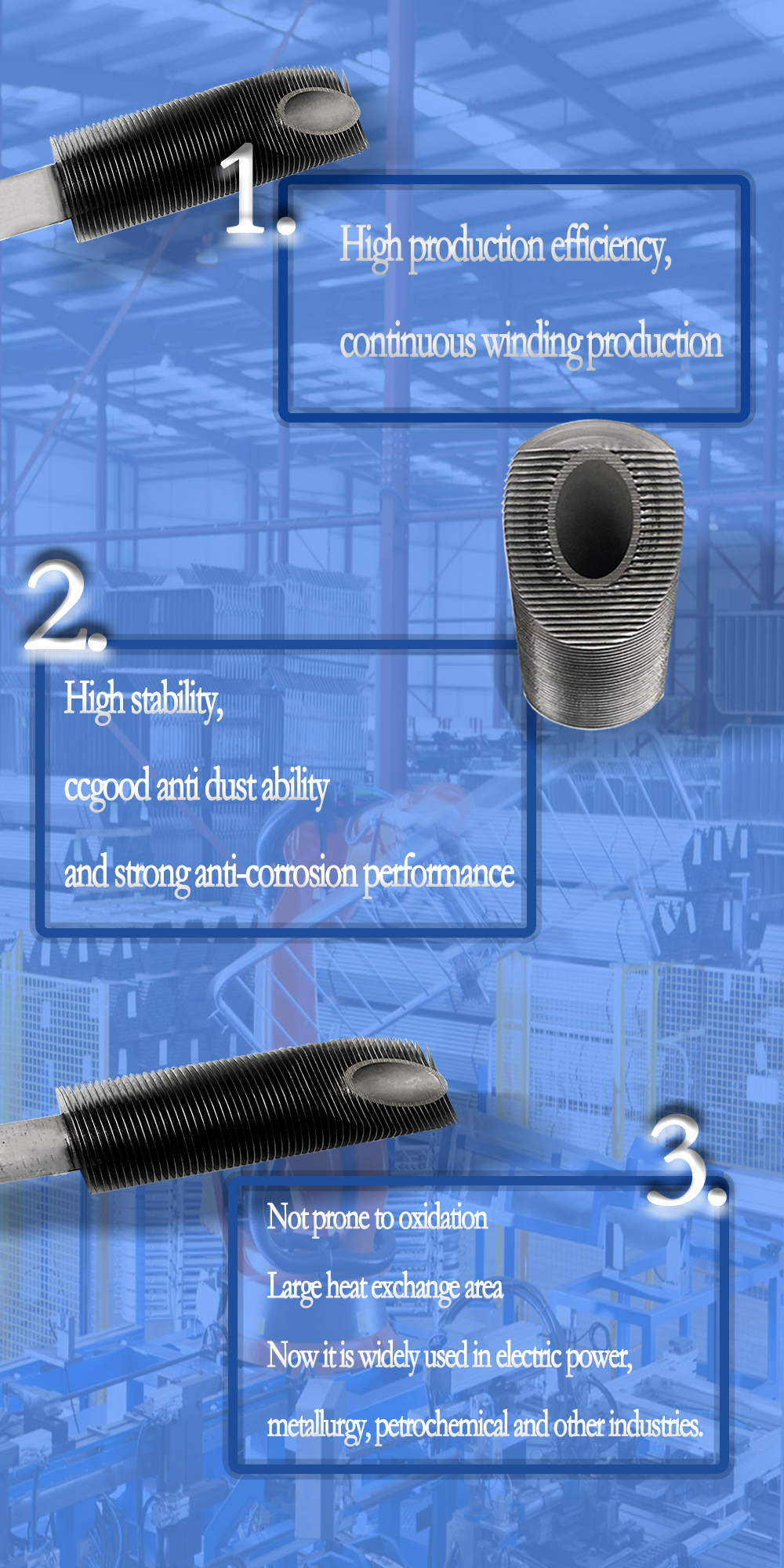 high frequency welded finned tube