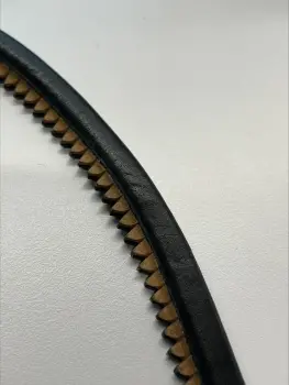 Bond leather wrapped by full grain leather