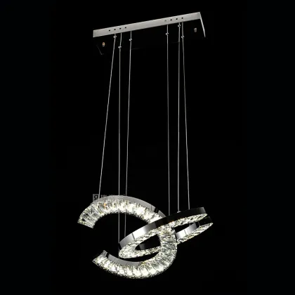 crystal lights decorative stainless steel pendant lights