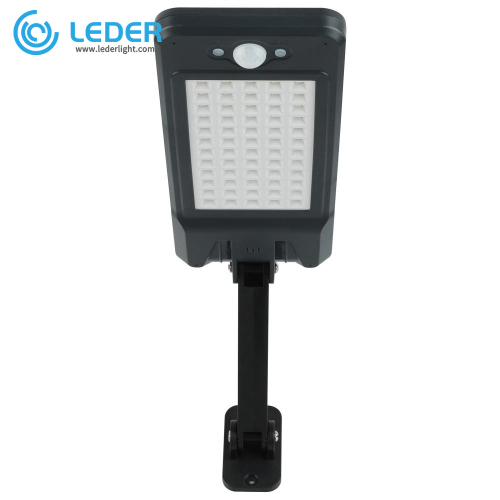 Abajur led preto para parede ao ar livre