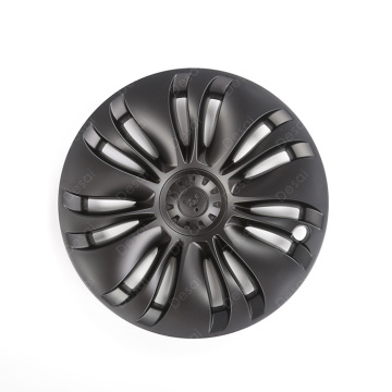 Uberturbine 19" Hub Cap for Tesla Model Y 14-Rim Custom No-Emblem Protector