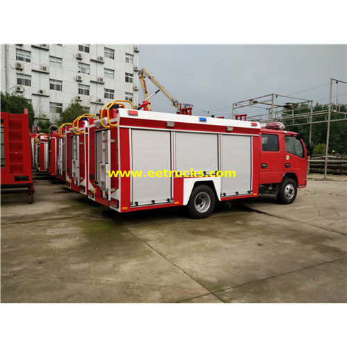 DFAC 2500L Camions de pompiers de secours d&#39;urgence