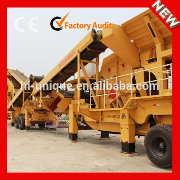 2015 good performance portable crusher, concrete crusher,flexible mobile crusher plant on sale