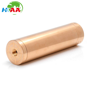 Precision cnc turning copper e-cigarette mechanical mod clone