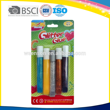 Non-toxic best selling school supply 12ml Stationery Glitter glue