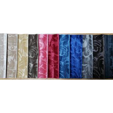 Burnout Velvet 100% Polyester Knitted Soft Sofa Fabric