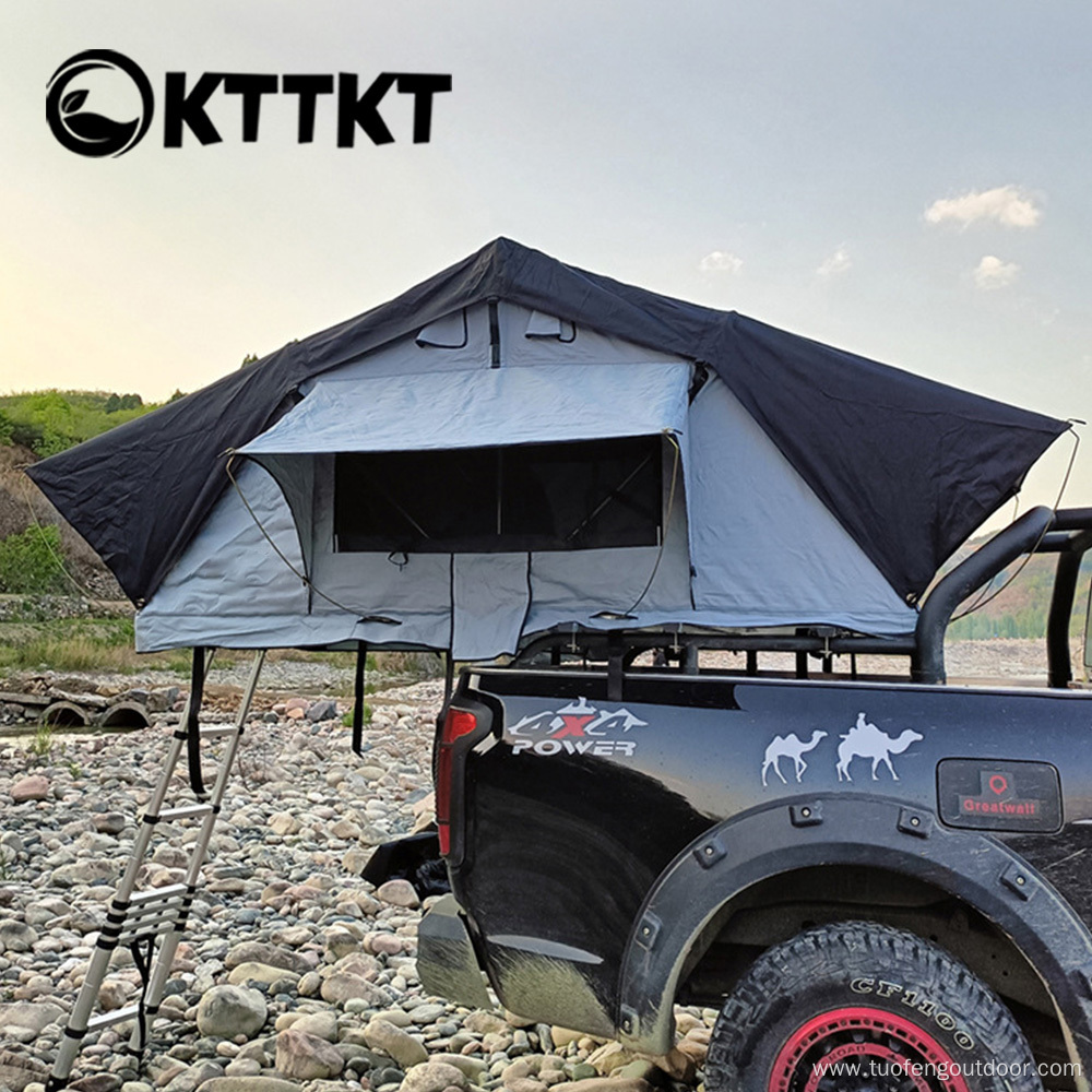 50kg Black outdoor camping large car roof tent