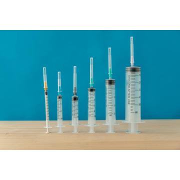 Sterile Disposable Syringe 1ml 2ml 2.5ml 3ml 5ml 10ml 20ml 50/60ml Luer Slip