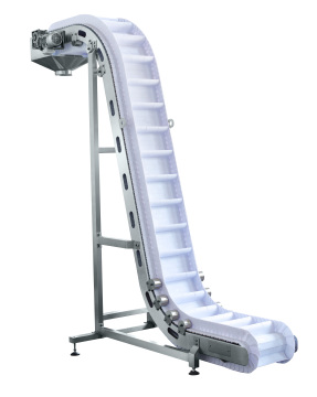 Inclined Scale Conveyor for Potato Chips