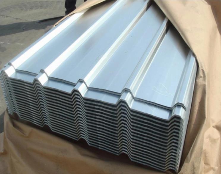 Material de techo en caliente dx51d galvanizado corrugado corrugado