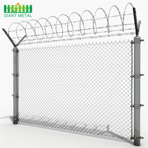 Grosir ISO Galvanized Digunakan Chain Link Fence