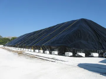 Fabric Cover for Salt Storage