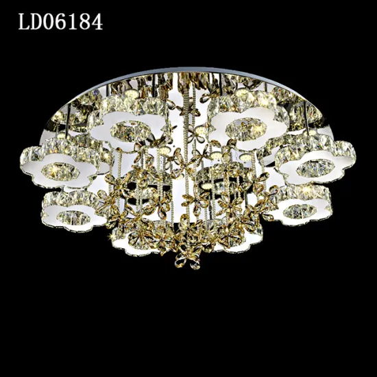 Modern k9 crystal ceiling lights for bedroom
