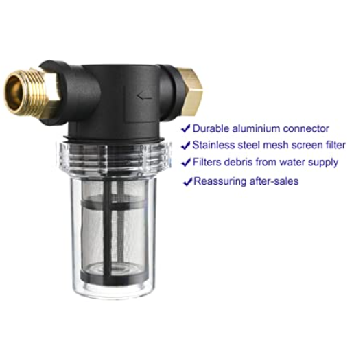 Фильтры для фильтров воды/3/4 дюймового впускного фильтра для водного фильтра для автомобильной машины с высоким давлением