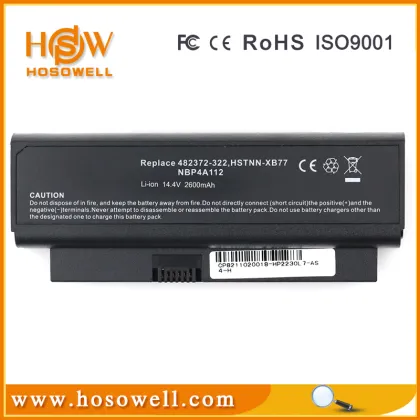 Replacement and compatible laptop computer battery for HP 2230 cq20 4cell