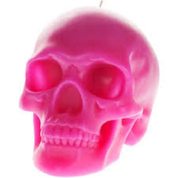 Halloween Personalized Handmade Skull Shaped Candles