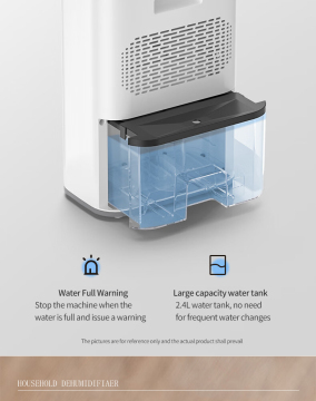 2024 2.5L Electric Dehumidifying Mini Air Desiccant Dryer Purifier