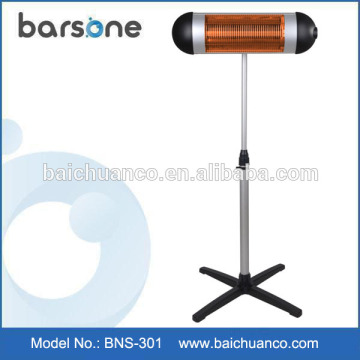 2kW Adjustable Heater Infrared Stand Wall Mounted Heater with Remote Control