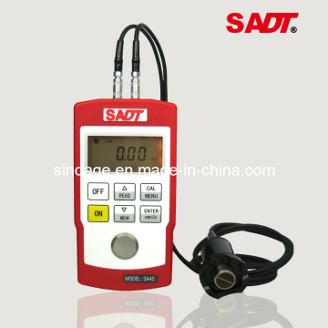 Ultrasonic Thickness Gauge Can Be Equipped with The Low & High and High Temperature Probe.
