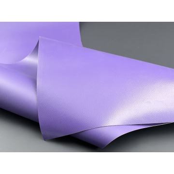 Lona recubierta de PVC púrpura 875GSM