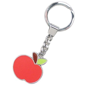 apple logo keychain, aircraft keychain, advertising keychain