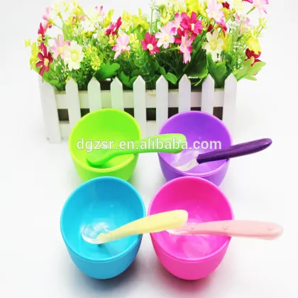 Non-toxic norpro Silicone Mini feeding Bowls